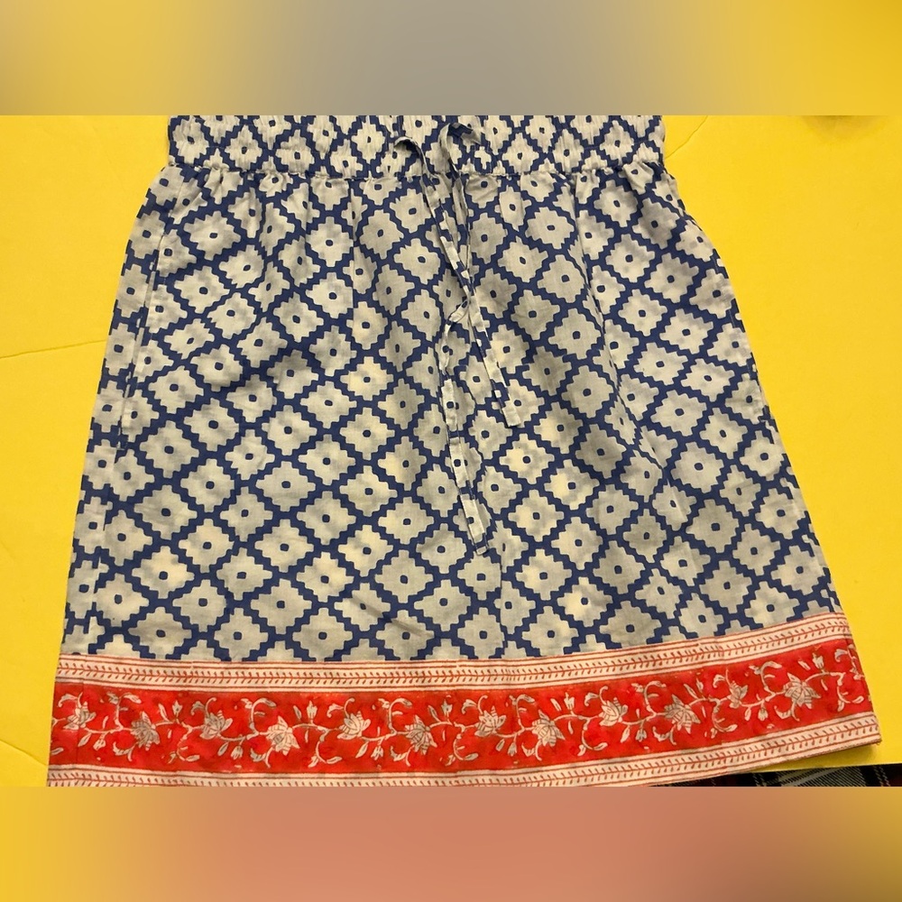 SZ Block Prints Blockprints casual skirt sz large